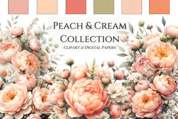 Embrace Soft Elegance with the Peaches & Cream Graphic Collection