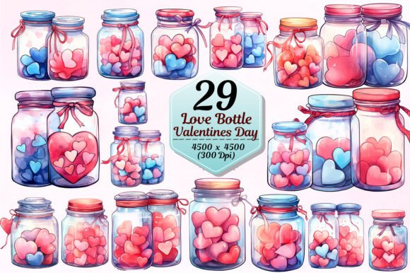 Love Bottle Valentine's Day Sublimation: Design Ideas & Uses