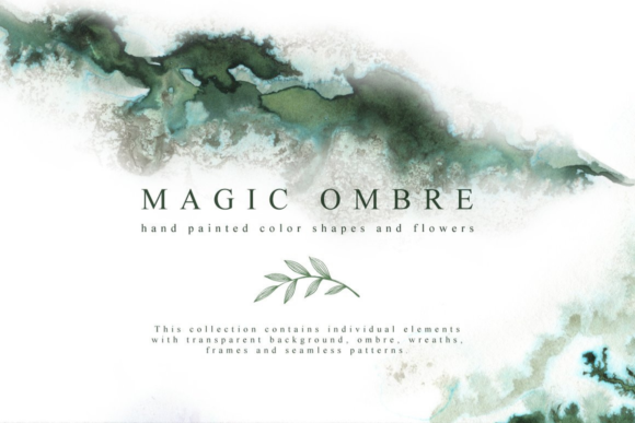 Magic Ombre: Seamless Blends & Hand-Painted Florals