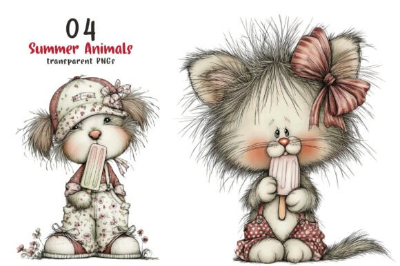 Summer Animals Clipart: A Designer's Guide to Creative Use